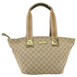 Bolso Tote Gucci Web Zip GG Canvas y cuero Medium
