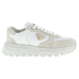 Frax Nylon- und Wildleder-Sneaker - Prada