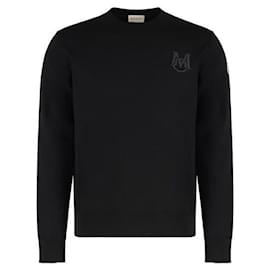 Bestickter Baumwollpullover mit Monogramm - Moncler