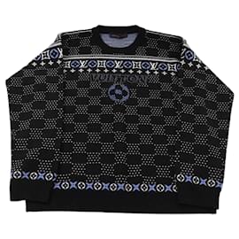 Jacquard-Wollpullover XL - Louis Vuitton