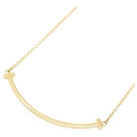 Collar Pendente T Smile en Oro Amarillo de 18K de Tiffany & Co.