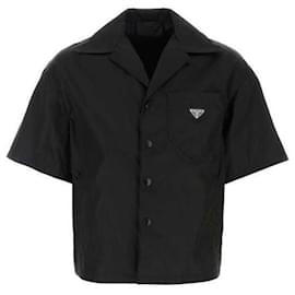 Camicia a maniche corte in Re-Nylon - Prada