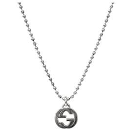 Collana in argento intrecciata audace - Gucci