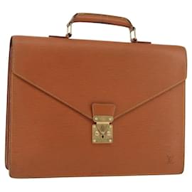 LOUIS VUITTON Cartella Consigliere Epi Zipangu M54428 Auth BA12244