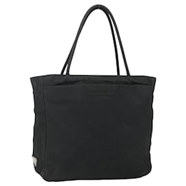 Borsa Tote Prada in nylon nero Auth 176646