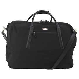 Borsa Boston GUCCI in tela 2 in 1 Nero Argento 012 0393 12 Auth bs34117