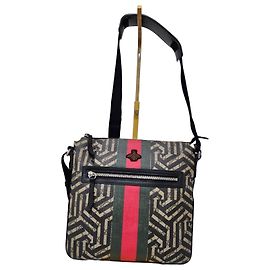 Messenger Caleido Web GG Supreme Gucci Nero/Beige