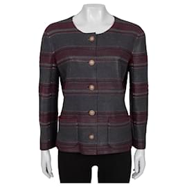 Giacca senza colletto in cashmere Chanel Dallas NWOT - FR46/3XL usata