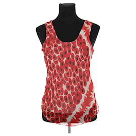 Red sleeveless top - Hermès
