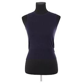 Top sin mangas azul marino - Alaïa