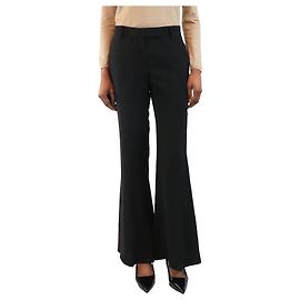 Brunello Cucinelli Pantalones acampanados negros - talla UK 6