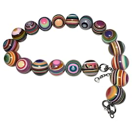 Sobral Collana in resina a sfere multicolore - Autre Marque
