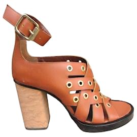 Sandali Opening Ceremony in pelle marrone chiaro