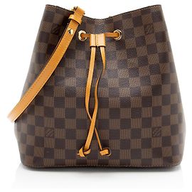 Borsa a Spalla Neonoe MM Damier Ebene di Louis Vuitton