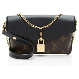 Cintura con lucchetto in tela Monogram Louis Vuitton