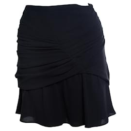 Falda drapeada Lussac en negro de IRO - Iro