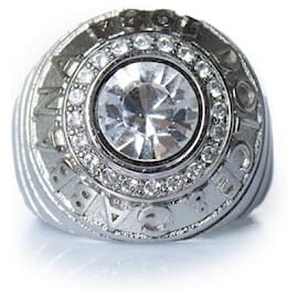 Dolce & Gabbana, silver 1984 ring with stone