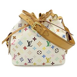 Borsa a Spalla Petit Noé Monogram Multicolore Louis Vuitton
