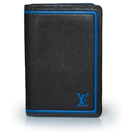 Organizador Taiga Louis Vuitton en negro y azul