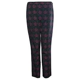 Prada, pantaloni grafici in rosa