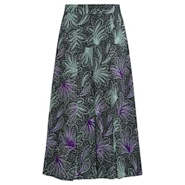 Gonna da Sfilata Dries Van Noten Primavera 2016 Look 38 Ricamata con Paillettes