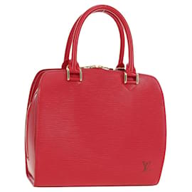 LOUIS VUITTON Epi Pont Neuf Handtasche Rot M52057 LV Auth ep14351SAV