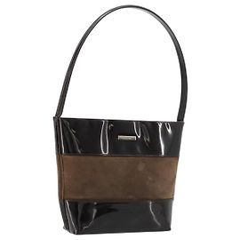 Borsa a Spalla GUCCI Camoscio Marrone 000 1013 0555 Auth bs34539
