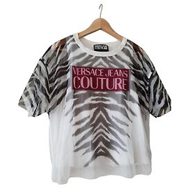 T-shirt Versace Jeans Couture stampa leopardata