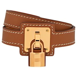 Bracelet Double Tour O'Kelly Swift Hermès T2 Or