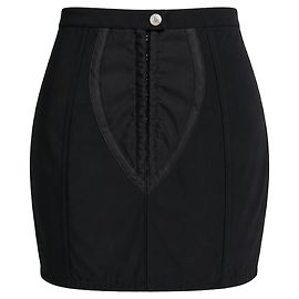 Minifalda Dolce & Gabbana Negra Estilo Corsé