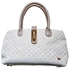 Borsa a mano in pelle monogramma La Bagagerie