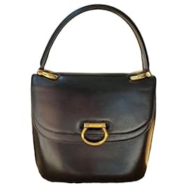 Céline Borsa a mano Celine in pelle liscia nera