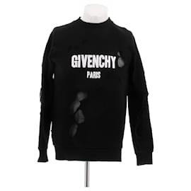 Givenchy Black Cotton Sweatshirt XS
