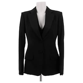 Yves Saint Laurent Edition Soir three piece wool suit black