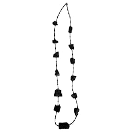 Collana SOBRAL in resina e perline di vetro nere - Autre Marque
