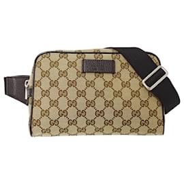 Borsa a mano/Borsa a tracolla Gucci in beige e marrone