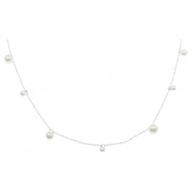 Mikimoto Au750 Akoya Pearl Necklace