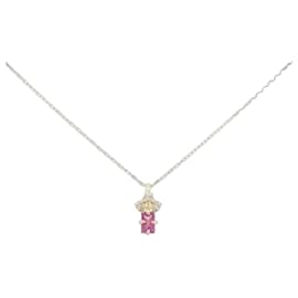 Autre Marque Collana in diamante e tormalina K10YG