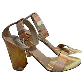 Valentino Garavani Regenbogen Ledersandalen