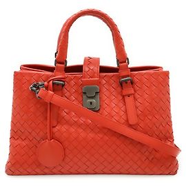 Borsa Roma Intrecciato Piccola di Bottega Veneta