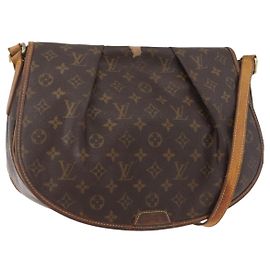 LOUIS VUITTON Borsa a Spalla Monogram Menilmontant MM M40473 LV Auth bs34962