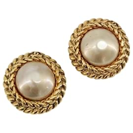 Orecchini in metallo dorato CC Auth 175112 - Chanel