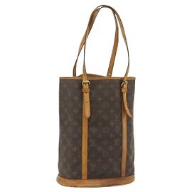LOUIS VUITTON Borsa a Spalla Monogram Bucket GM M42236 LV Auth 177783