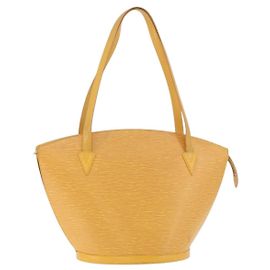 LOUIS VUITTON Borsa da Shopping Epi Saint Jacques Gialla M52269 LV Auth 178982