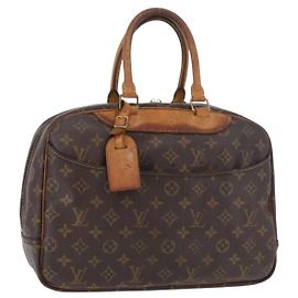 LOUIS VUITTON Borsa a Mano Monogram Deauville M47270 LV Auth 179015