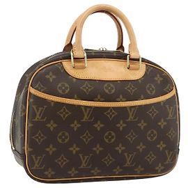 LOUIS VUITTON Borsa a Mano Monogram Trouville M42228 LV Auth 177273A