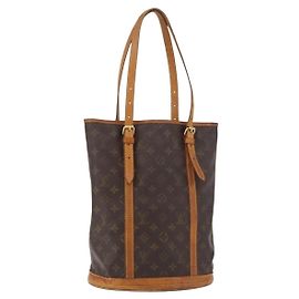 LOUIS VUITTON Borsa a Spalla Monogram Bucket GM M42236 LV Auth 178948