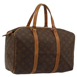 LOUIS VUITTON Borsa Boston Sac Souple 35 Monogram M41626 LV Auth 177427