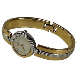 Vintage Courreges Paris Zweifarbige Armbanduhr