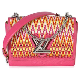 Louis Vuitton Epi Twist MM Rosa Multicolor